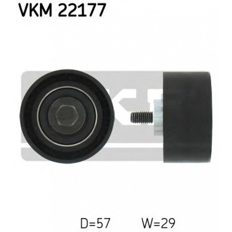 VKM 22177 SKF Ролик модуля натягувача ременя